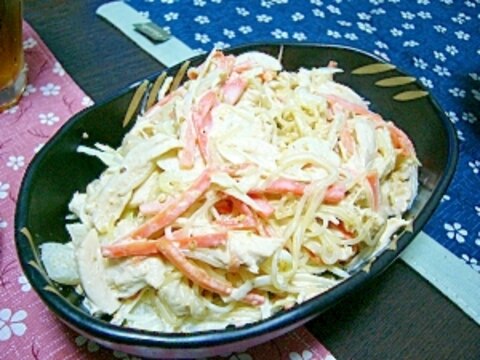この味旨い(/・ω・)/ごまポン酢マヨの春雨サラダ
